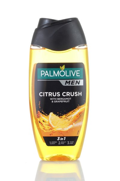 Palmolive Men Citrus Crush 3 in 1 Duschgel 250 Milliliter Vorderansicht
