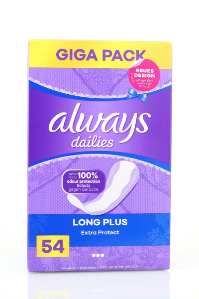 Always dailies Extra Protect Long Plus, 54Stk