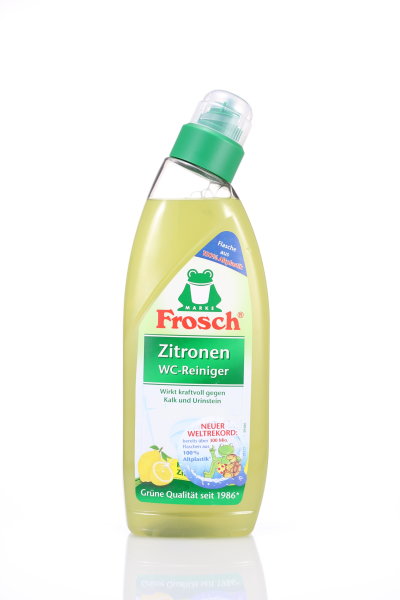 Frosch Zitronen WC-Reiniger 750 Milliliter Rückansicht
