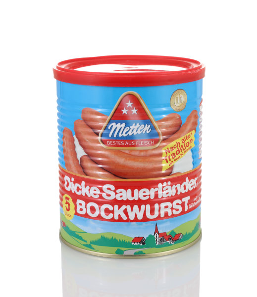 Metten Bockwurst Dicke Sauerländer 400g
