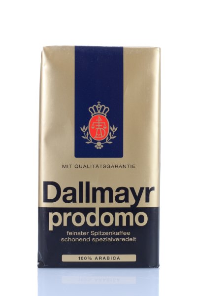 Dallmayr Prodomo gemahlen 500 Gramm Vorderansicht

